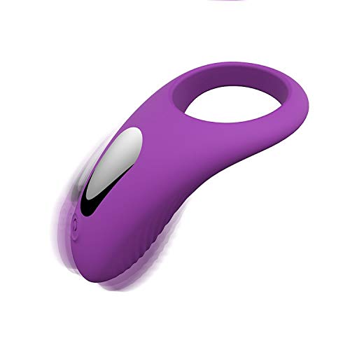 Wireless Remote Control Funny Toys for Couple Ring for P-énis Funny Toys for Men P-énis Chastity Privacy Toys for Couple,045-Purple
