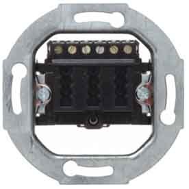 Preisvergleich Produktbild Berker TAE-Anschlußdose sw 450005