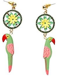 Desigual Pendientes de botón Mujer No metal - 18SAGO484006U