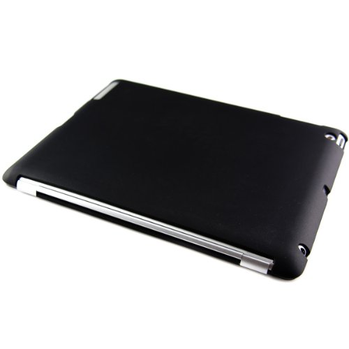 kwmobile Hülle für Apple iPad 2 / 3 / 4 – Smartcover Kompatibles Backcover Case Tablet Schutzhülle TPU Silikon – Tabletcase Cover Schwarz - 3