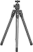 Price comparison product image Rollei Compact Traveler Star S3 Plus - Travel tripod - Aluminum - Reversable center column for shots near the ground (macro photography) - Anthracite