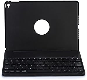 Bluetooth Keyboard ,Lanowo Super-slim, Lightweight and Premium Quality Wireless Bluetooth Keyboard ,9.7 inch 7 Color LED Backlit Keyboard Case for iPad Air 2 (black)