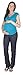 Mija – High quality comfortable Maternity Denim Jeans Trousers Pants 9036 (18, Dark Blue)