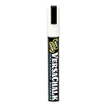  Rotuladores de tiza líquida para pizarras señales de pizarra, Vidrio, Windows - by versachalk - Blanco 4-Pack