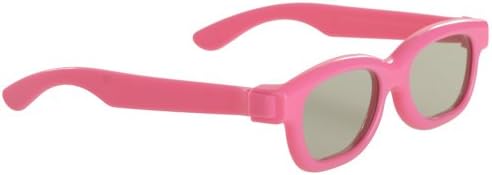Pink 3D Glasses for Children, Circular Polarized for RealD/Cinema Use