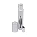 SelfTek 10ml Empty Perfume Bottle Refillable Perfume Sub-Packing with Stainless Steel Roller Balls