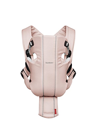 BABYBJÖRN Baby Carrier Original (Light Pink/Grey, Cotton/Jersey)