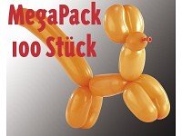 Playtastic Modellierballons im Mega-Fantasiepack: 100 Stück & Pumpe - 5