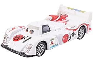 SuoSuo LZWJD Pixar Cars 2 3 Cars Collection Lightning McQueen Jackson Storm Ramirez 1: 55 Diecast in Lega di Metallo Giocattolo Modello per Bambini Regalo per Bambini (Colore : Japan)