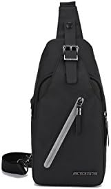 JOJOHON Anti-theft Crossbody Casual Sports Sling Messenger Hiking Waistpacks Fashion Waist Lightweight waterproof tactical cycling triangle small Working Bag