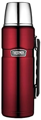 Thermos Inoxydable Bouteille Isotherme King Size, Canneberge 1.2litre