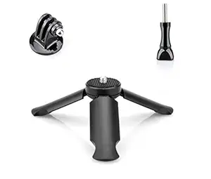 NEOHOOK Mini Tripod for Gopro All Series with Action Camera Mount and Screw