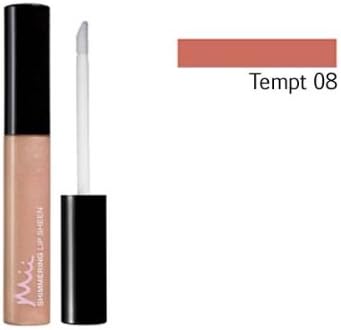 Mii Cosmetics - Shimmering Lip Sheen Long-Lasting Lip Gloss (Tempt 08) 9ml.