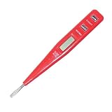 Probador de voltaje eléctrico sin contacto, lápiz detector de voltaje de probador de voltaje dual LCD con juicio de cable vivo/nulo