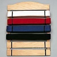 Six Level Martial Arts Karate Belt Display by BlackBeltShop