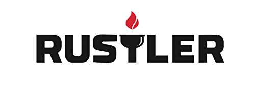 Rustler Hamburgerpresse mit komfortablem Griff in silber| Burgerpresse ist antihaftbeschichtet und aus robustem Aluguss | für perfekte Burgerpatties - 9