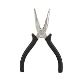 Jasnyfall BERRYLION 6'Angeln Zange Split Ring Cutter Angeln Halter Tackle Wire Cutter Schwarz