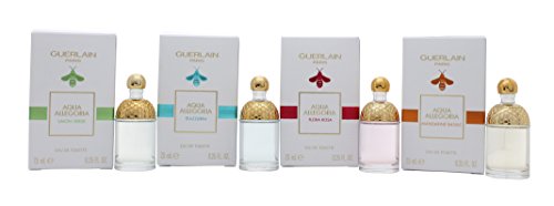 Guerlain Aqua Allegoria Mini Gift Set 7.5ml Spray Limon Verde + 7.5ml EDTTeazzurra + 7.5ml EDT Flora