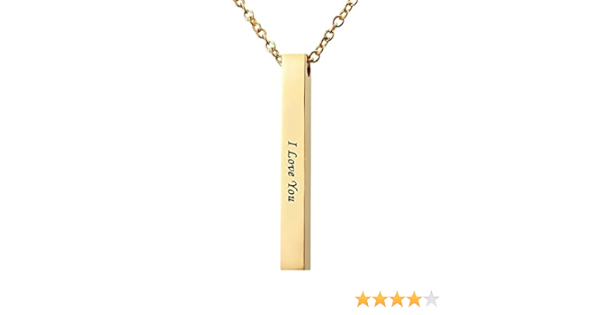 Buy Stylish Brass 22k Gold Plated Customised Gift Jewellery Personalized Beautiful Locket Unisex Name Pendant Necklace For Men And Women 22k Gold Plated At Amazon In