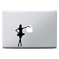 MacBook Sticker Ballett Tänzerin Aufkleber