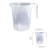 jarra 1 litro vidrio con tapa Jarra  recipiente alimentos microondas