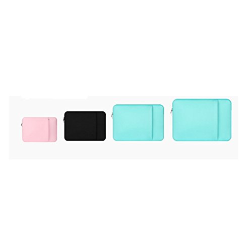 Reißverschluss Laptop Hülle Schutz Hülle Case Cover Schutzabdeckung Notebook Hülle für MacBook Pro / Air – Schwarz, 13 Zoll - 3