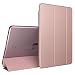 Produktbild NALIA Smart-Case Hülle kompatibel mit iPad 2 3 4, Ultra-Slim Cover Dünne Tablet Schutzhülle, Kunst-Leder Hardcase Ständer, Display-Schutz & Backcover Flip-Case Klapphülle Sleeve, Farbe:Rose Gold