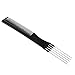 Ularma 10Pcs Black Pro Salon Hair Styling Hairdressing Plastic Barbers Brush Combs Set