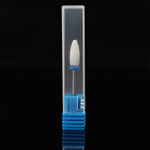 Hartmetallfräser, DancingNail Keramik Nagel Bohrer Glatte Spitze Bohrer Schaft Werkzeug H0615TB - 7