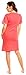 Zeta Ville Womens Maternity Nightie Nursing Nightdress Breastfeeding Gown - 391c (Coral, 10)