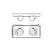 Produktbild LMtt Tfft drahtlose Bluetooth-Headset Sport Mini-Mest-Ladekasten unsichtbar 5.0 Bluetooth-Ohrstöpsel,White