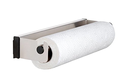 AXIAL – Küchenrollenhalter aus rostfreiem Edelstahl – zum KLEBEN oder BOHREN - 2