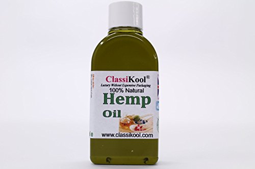 50ml Classikool Virgin Grade Hemp Seed Oil 100% Pure Essential Aromatherapy Massage