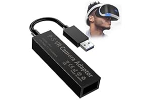 Nazaz Adattatore per fotocamera per PS5 VR, cavo di conversione PS4 fotocamera V1 V2 compatibile con console PS5 cavo convertitore per PS5 VR, accessorio per cuffie VR PS5, accessori per giochi VR