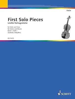 Schott NYC First Solos Pieces 1 Violon