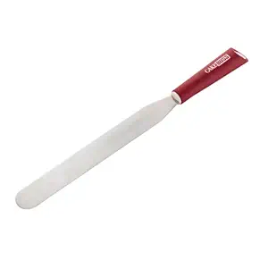 Cake Boss Stainless Steel Tools and Gadgets Icing Spatula, 10-Inch, Red