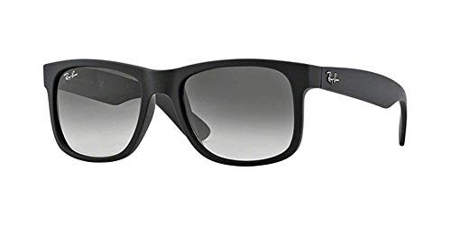 Ray-Ban RB4165 JUSTIN RUBBER BLACK GRAY GRADIENT (601/8G) - Gafas de sol
