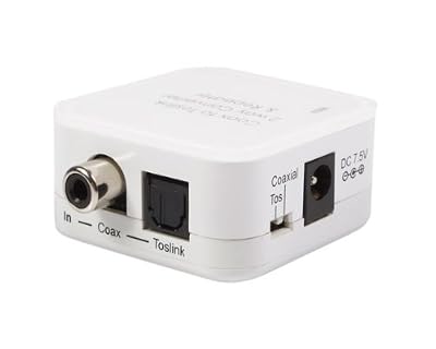 StarTech.com SPDIFCOAXTOS Répétiteur convertisseur audio coaxial numérique vers Toslink bidirectionnel
