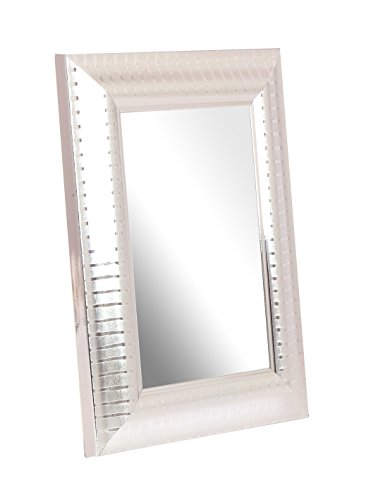Inov8 MFES-RISI-64 Traditional Spiegelglas-Rahmen, 15 x 10 cm, Packung mit 1, ripple silber - 2