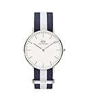 Daniel Wellington Damen-Armbanduhr Glasgow Analog Quarz Nylon DW00100047