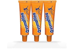 OVOMALTINA Chocolate en Tubito Alimento para Untar 3 Tubos de 35 gr c/u