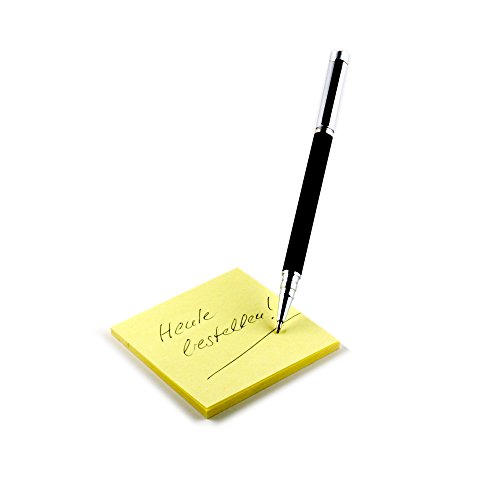 Slabo Stylus Pen für Smartphone / Phablet / Tablet Eingabestift und Kugelschreiber Touch Stift – schwarz / silber - 6