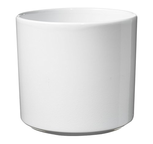 Soendgen Keramik Blumenübertopf, Las Vegas, weiß, 21 x 21 x 20 cm, 0631/0021/0050