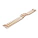 Produktbild Altsommer 22mm für Samsung Gear Fit2 Pro Edelstahl Armband Zubehör Uhrenarmband Metallarmband Uhrenarmband mit 1 Werkzeug Edelstahl Schnalle Bracelet Armband für Damen Herren (Rose Gold)