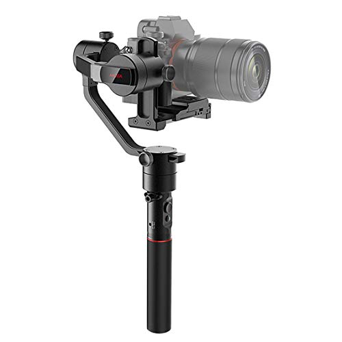 Preisvergleich Produktbild ForceSthrength AirCross Gimbal Camera Stabilizer + Doppelgriff + kabelloser Daumen-Controller