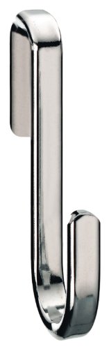 Kela 19634 Haken für Hängevorrichtung in der Küche, 6 Stück, Verchromtes Metall, S-Haken Prisma