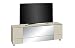 Produktbild MAJA Soundconcept Soundboard TV-Board in Glas sand matt / Grauspiegel 180x60x42cm