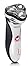 Wet & Dry Battery Shaver Shaver Electric Shaver Colour White 3D Man Shaver,