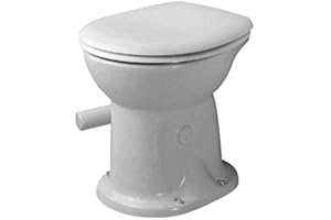 Duravit Stand WC (ohne Deckel) Duraplus 47cm Trockenklosett, weiß 180010000, 180010000