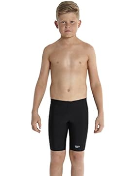 Speedo Jungen Badeanzug Sports Logo Schwimmhose mit Einsatz